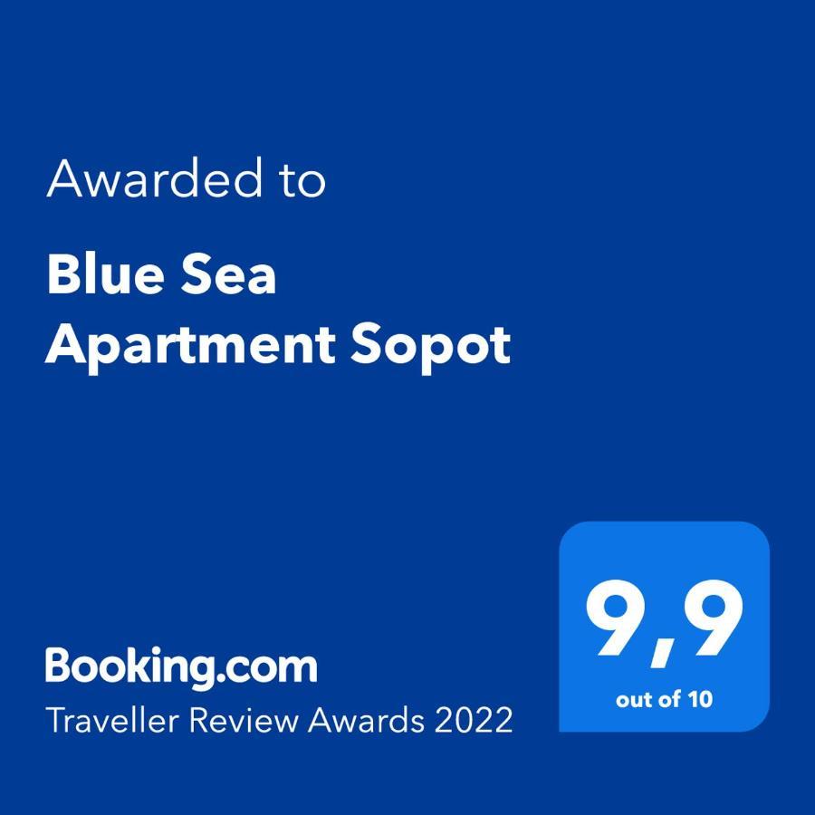 Blue Sea Apartment Sopot Eksteriør billede